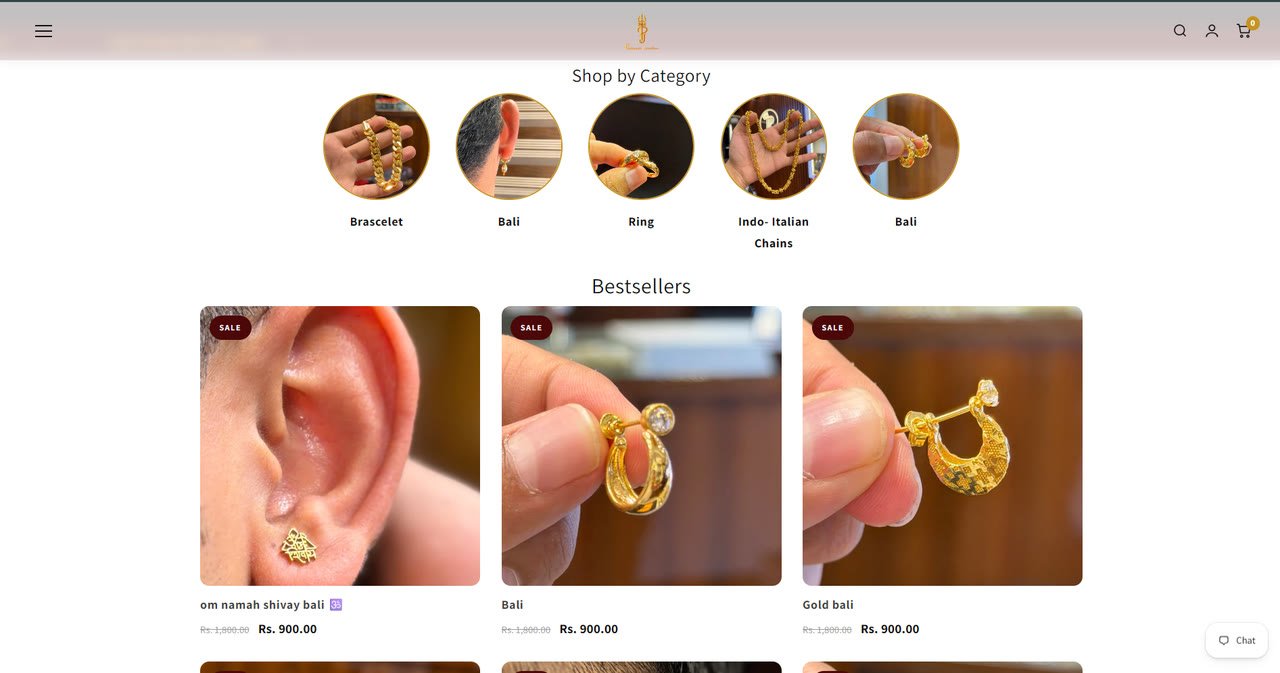Pashupati Jewellers - Luxury Traditional & Contemporary Jewelry E-Commerce